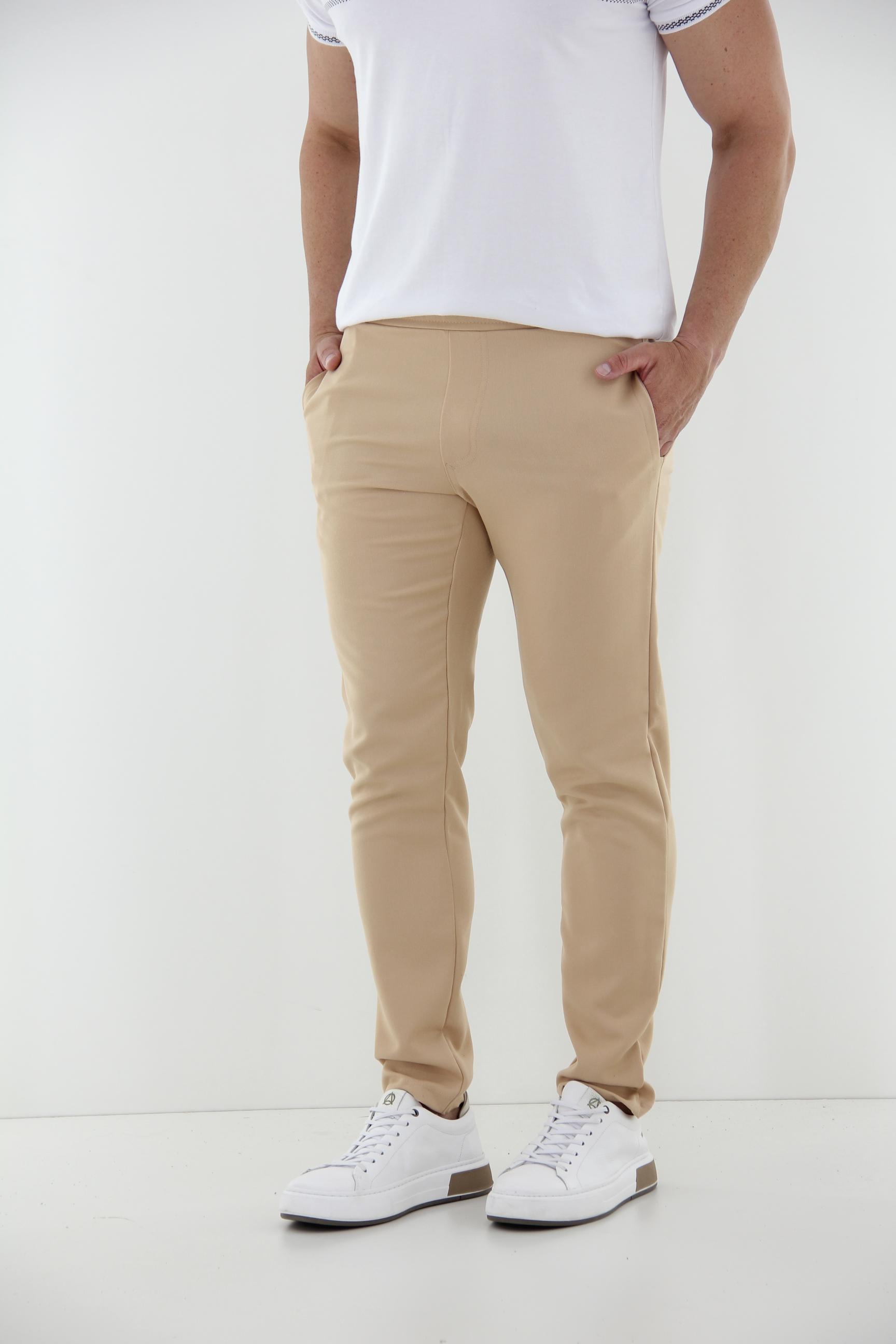 Vista lateral 2 do produto Calça Masculina de Alfaiataria Premium