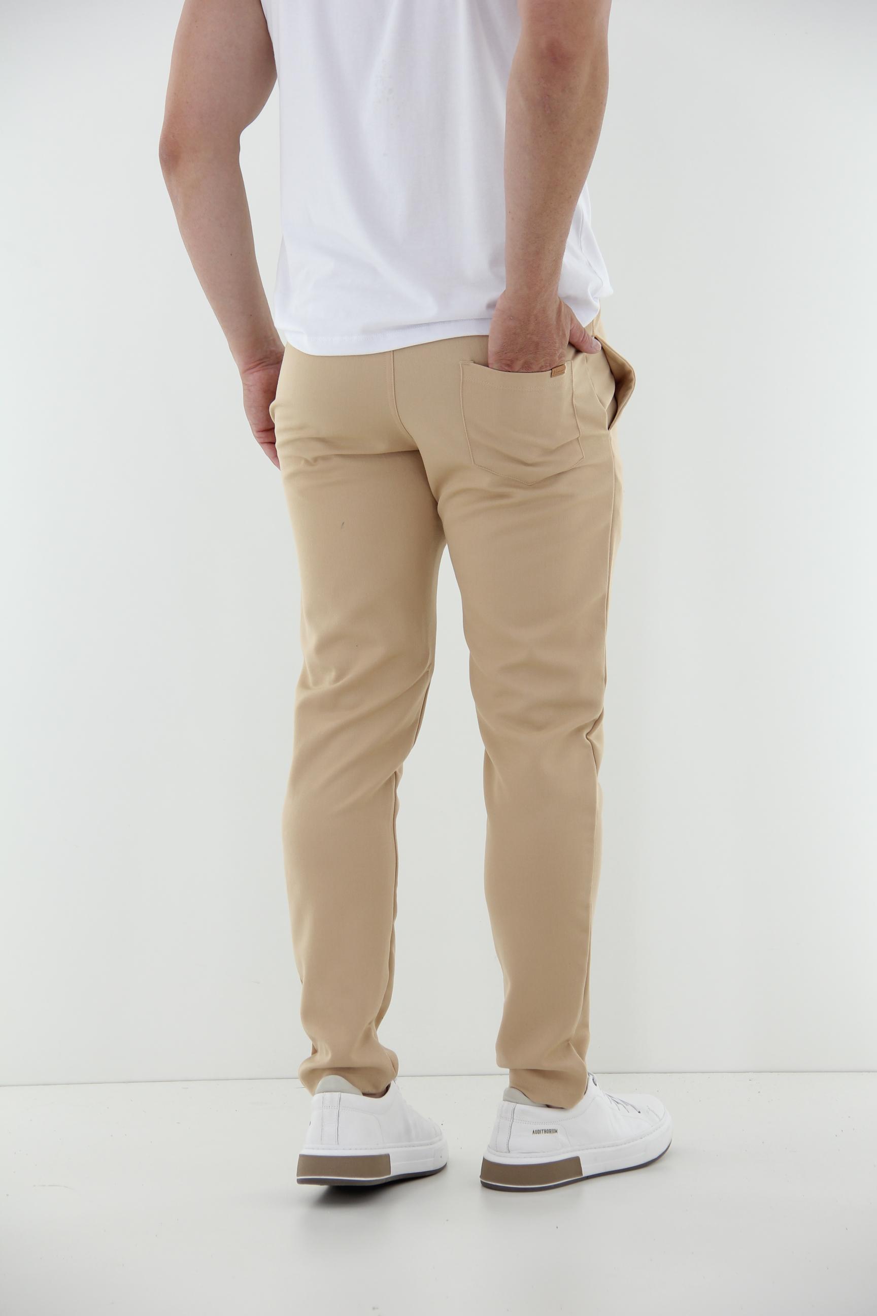 Vista lateral 1 do produto Calça Masculina de Alfaiataria Premium