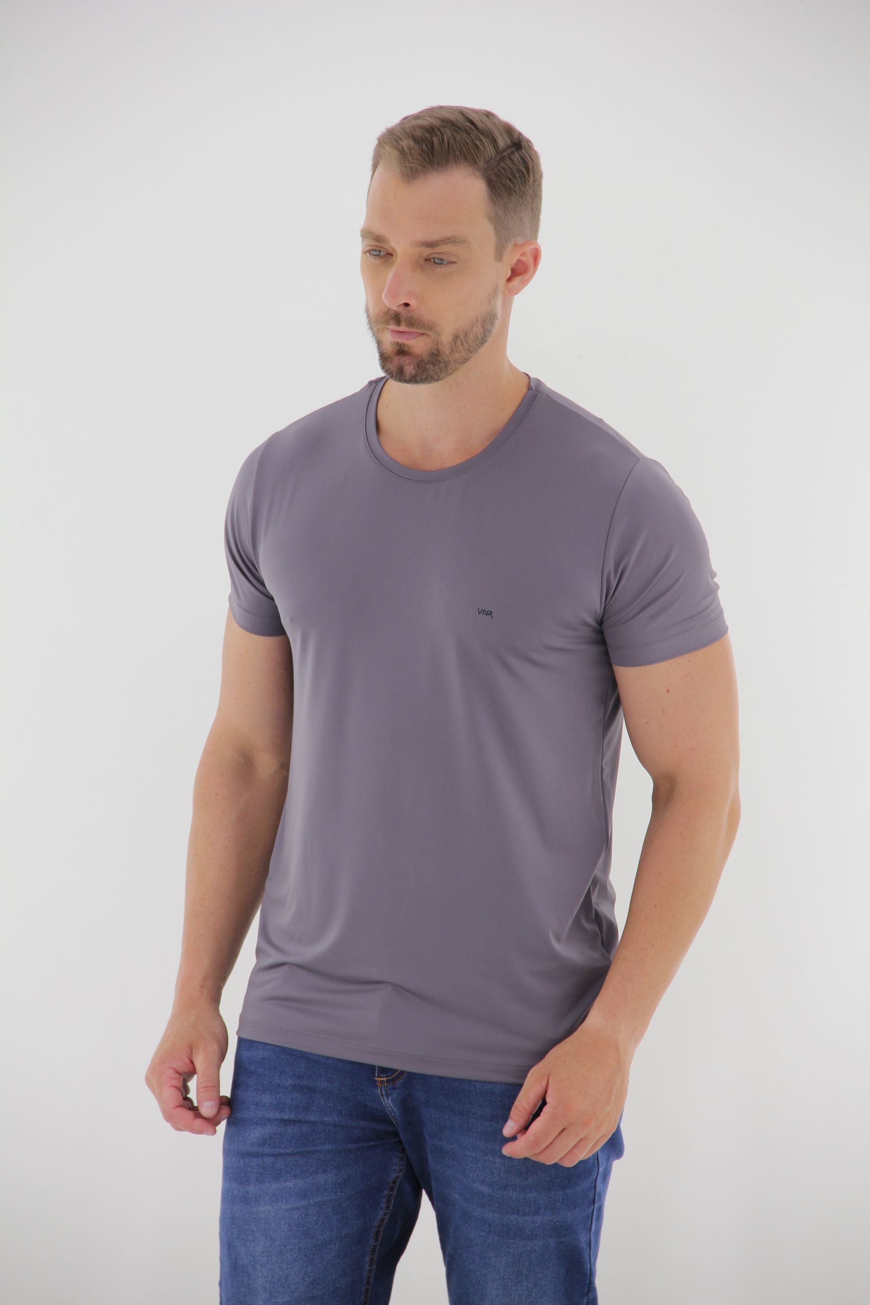 Vista lateral 2 do produto Camiseta T-Shirt Dry Fit Masculina Multifesch