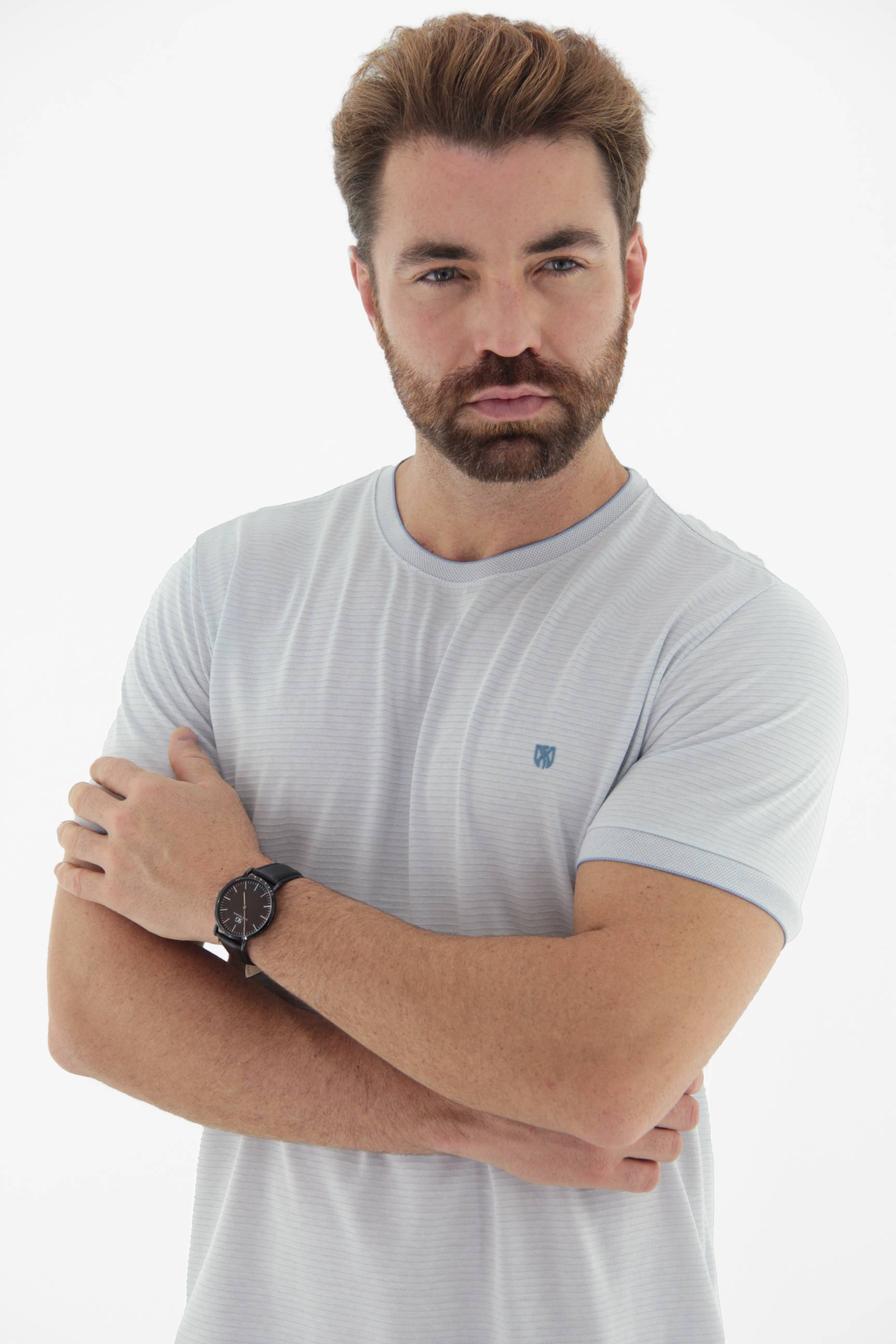 Vista alternativa de Camiseta T-Shirt Masculina Texturizada Premium