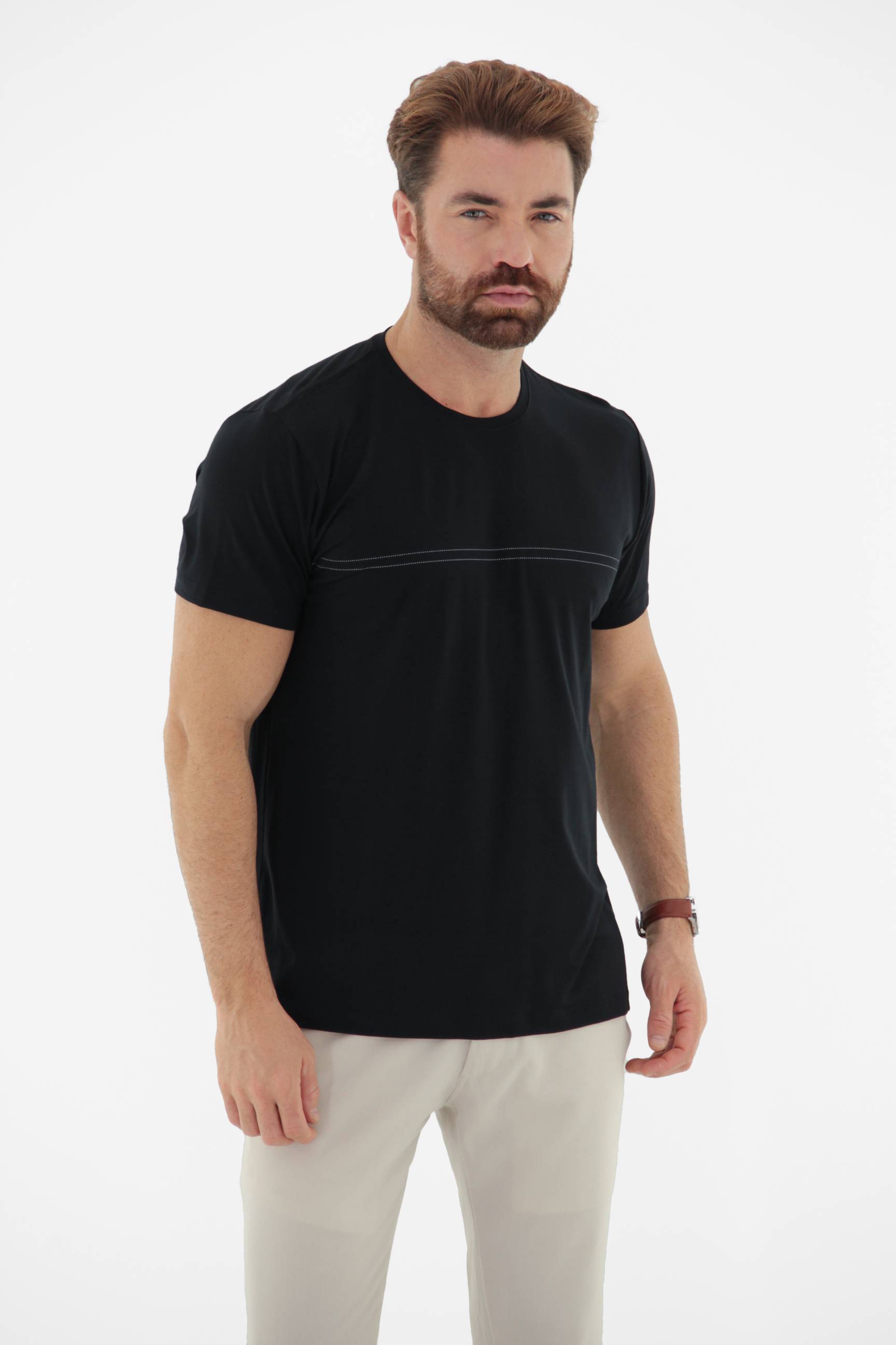 Fotografia de Camiseta T-Shirt Masculina em Modal Premium