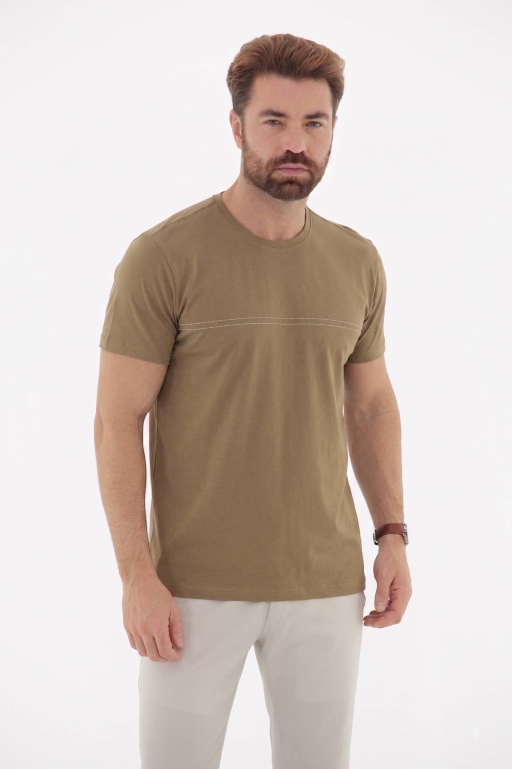 Vista lateral 5 do produto Camiseta T-Shirt Masculina em Modal Premium