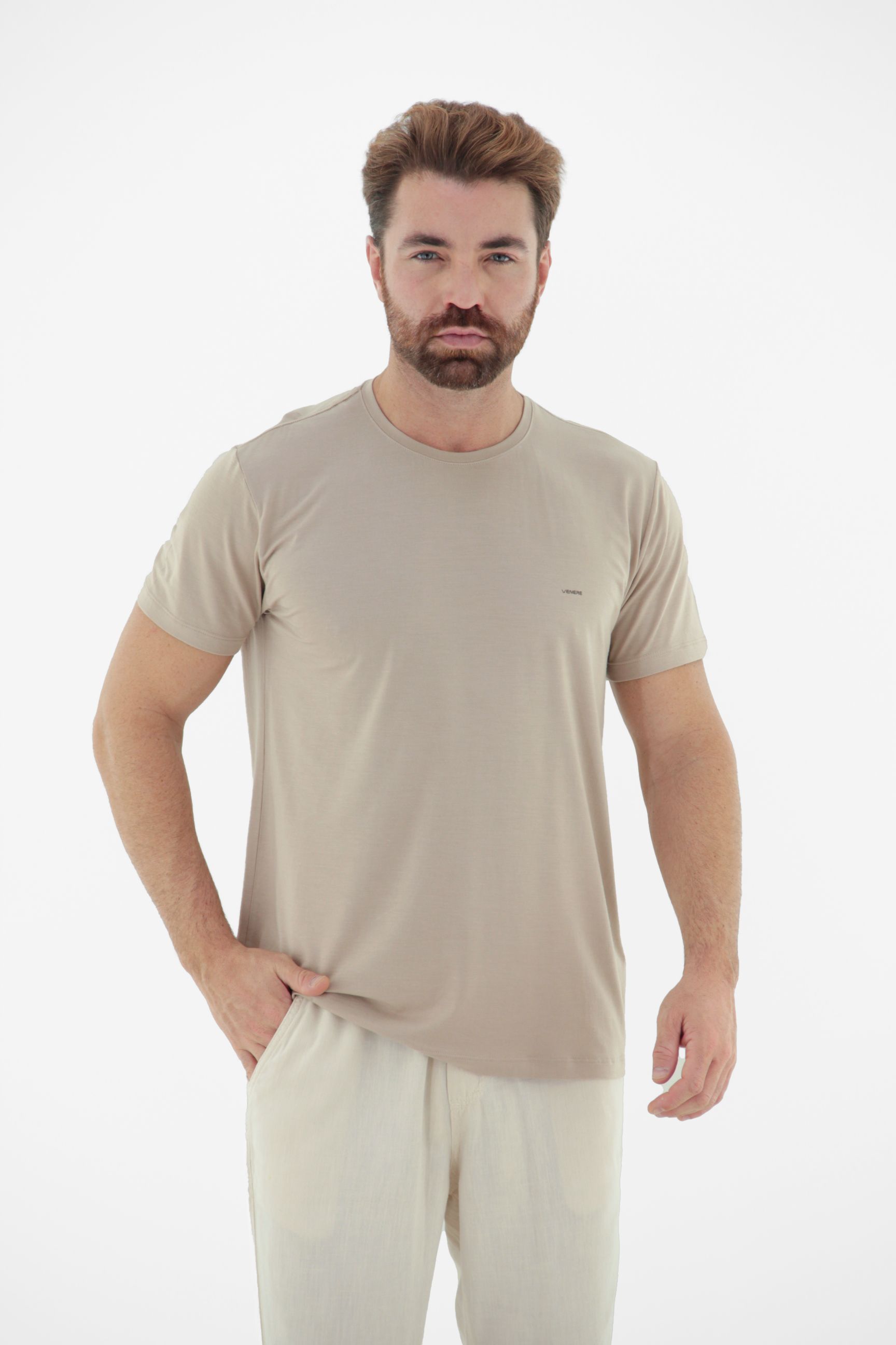 Vista alternativa de Camiseta T-Shirt Masculina Modal Premium